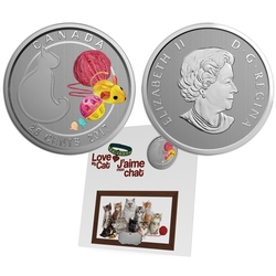 LOVE MY CAT -  2017 CANADIAN COINS