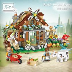 LOZ BLOCK -  FARMHOUSE -  CREATIVE