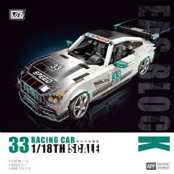 LOZ BLOCK -  RACING CAR #33 (1672 PIECES)