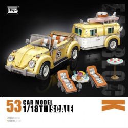 LOZ BLOCK -  STATION WAGON (2228 PIECES) -  CAR MODEL