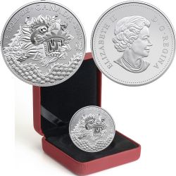 LUCKY CHARMS -  DRAGON LUCK -  2018 CANADIAN COINS