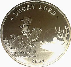 LUCKY LUKE -  LUCKY LUKE 10 EURO COIN 2009
