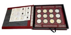 LUNAR LOTUS -  COMPLETE 12-COIN SERIES WITH PRESENTATION BOX -  2010-2021 CANADIAN COINS