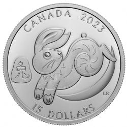 LUNAR YEAR -  YEAR OF THE RABBIT -  2023 CANADIAN COINS 02