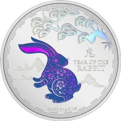 LUNAR YEAR -  YEAR OF THE RABBIT -  2023 NEW ZEALAND COINS 05