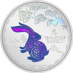 LUNAR YEAR -  YEAR OF THE RABBIT -  2023 NEW ZEALAND MINT COINS 05
