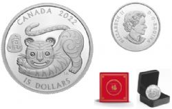 LUNAR YEAR -  YEAR OF THE TIGER -  2022 CANADIAN COINS 01