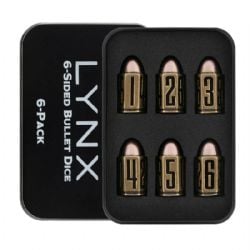 LYNX -  6-D6 BULLET DICE SET