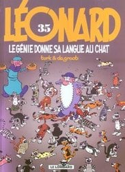 LÉONARD -  LE GÉNIE DONNE SA LANGUE AU CHAT (FRENCH V.) 35