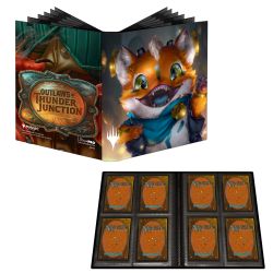 MAGIC THE GATHERING -  4-POCKET PRO-BINDER - (20 PAGES) -  OUTLAWS OF THUNDER JUNCTION
