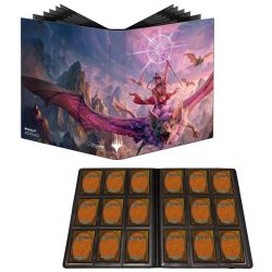 MAGIC THE GATHERING -  9-POCKET PRO-BINDER - (20 PAGES) -  THE LOST CAVERNS OF IXALAN
