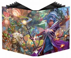 MAGIC THE GATHERING -  9-POCKET PRO-BINDER - UNFINITY CARNIVAL (20 PAGES) -  UNFINITY