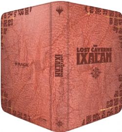 MAGIC THE GATHERING -  9-POCKET ZIPPERED PRO-BINDER - (20 PAGES) -  THE LOST CAVERNS OF IXALAN