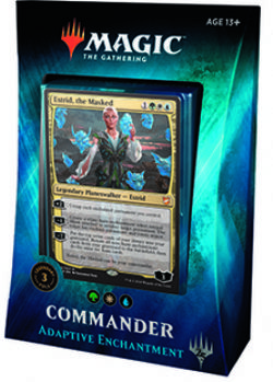 MAGIC THE GATHERING -  ADAPTIVE ENCHANTMENT - DECK (P100+1) -  COMMANDER 2018