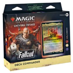 MAGIC THE GATHERING -  AVE, CAESAR - DECK COMMANDER (FRENCH) -  UNIVERS INFINIS: FALLOUT