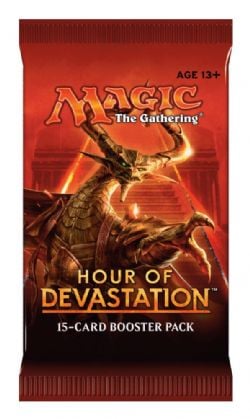 MAGIC THE GATHERING -  BOOSTER PACK (P15/B36) -  HOUR OF DEVASTATION