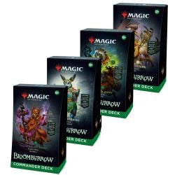 MAGIC THE GATHERING -  BUNDLE OF 4 COMMANDER DECKS (ENGLISH) -  BLOOMBURROW