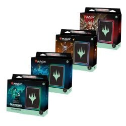 MAGIC THE GATHERING -  BUNDLE OF 4 COMMANDER DECKS (ENGLISH) -  DUSKMOURN: HOUSE OF HORROR