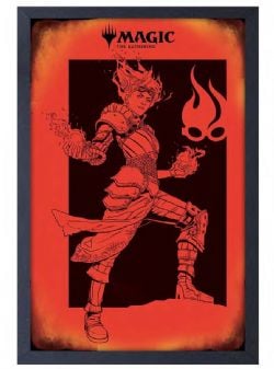 MAGIC THE GATHERING -  CHANDRA FRAMED PICTURE (13