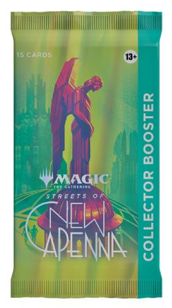 MAGIC THE GATHERING -  COLLECTOR BOOSTER PACK (ENGLISH) (P15/B12/C6) -  STREETS OF NEW CAPENNA