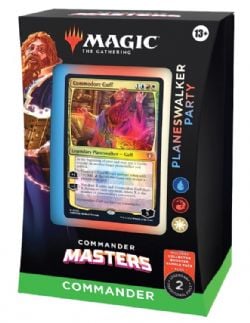MAGIC THE GATHERING -  COMMANDER DECK - PLANESWALKER PARTY (ENGLISH) -  COMMANDER MASTERS