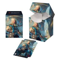 MAGIC THE GATHERING -  DECK BOX - ADMIRAL BRASS, UNSINKABLE (100+) -  THE LOST CAVERNS OF IXALAN