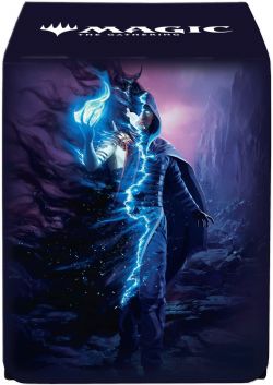 MAGIC THE GATHERING -  DECK BOX ALCOVE FLIP - JACE REAWAKENED (100) -  OUTLAWS OF THUNDER JUNCTION