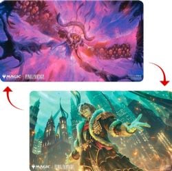 MAGIC THE GATHERING -  DOUBLE-SIDED PLAYMAT - EMET-SELCH / HADES (24