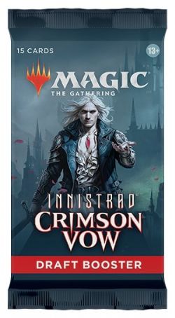 MAGIC THE GATHERING -  DRAFT BOOSTER PACK (ENGLISH) -  INNISTRAD CRIMSON VOW