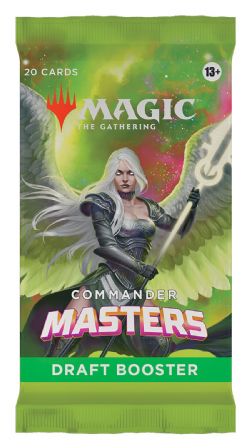 MAGIC THE GATHERING -  DRAFT BOOSTER PACK (ENGLISH) (P12/B24) -  COMMANDER MASTERS