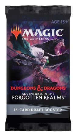 MAGIC THE GATHERING -  DRAFT BOOSTER PACK (ENGLISH) (P15/B36/C6) -  ADVENTURES IN THE FORGOTTEN REALMS
