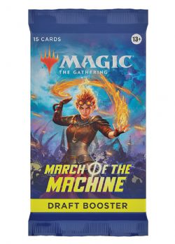 MAGIC THE GATHERING -  DRAFT BOOSTER PACK (ENGLISH) (P15/B36/C6) -  MARCH OF THE MACHINE