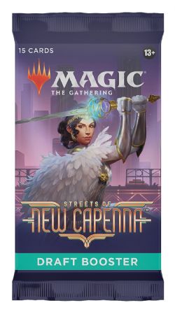 MAGIC THE GATHERING -  DRAFT BOOSTER PACK (ENGLISH) (P15/B36/C6) -  STREETS OF NEW CAPENNA