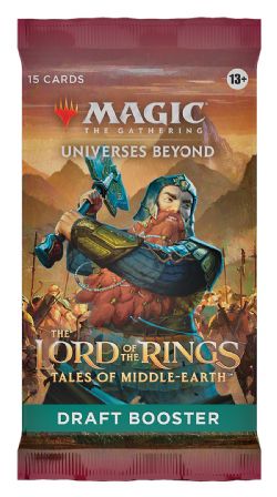MAGIC THE GATHERING -  DRAFT BOOSTER PACK (ENGLISH) (P15/B36) -  LORD OF THE RINGS: TALES OF THE MIDDLE-EARTH