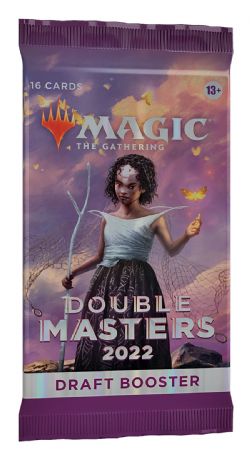 MAGIC THE GATHERING -  DRAFT BOOSTER PACK (ENGLISH) (P16/B24/C6) -  DOUBLE MASTERS 2022