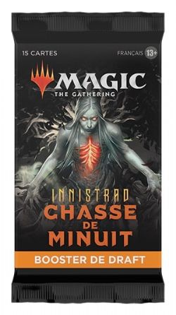 MAGIC THE GATHERING -  DRAFT BOOSTER PACK (FRENCH) (P15/B36/C6) -  INNISTRAD CHASSE DE MINUIT