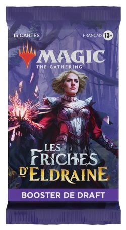 MAGIC THE GATHERING -  DRAFT BOOSTER PACK (FRENCH) (P15/B36/C6) -  LES FRICHES D'ELDRAINE