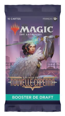 MAGIC THE GATHERING -  DRAFT BOOSTER PACK (FRENCH) (P15/B36) -  LES RUES DE LA NOUVELLE-CAPENNA