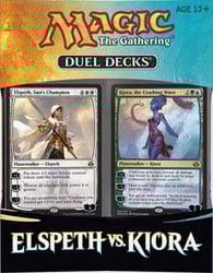 MAGIC THE GATHERING -  ELSPETH VS. KIORA DUEL DECKS (2 X 60-CARD DECKS)