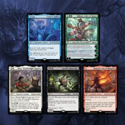 MAGIC THE GATHERING -  FINALLY! LEFT-HANDED MAGIC CARDS -  SECRET LAIR