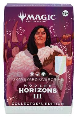 MAGIC THE GATHERING -  GRAVEYARD OVERDRIVE - COLLECTOR COMMANDER DECK (ENGLISH) -  MODERN HORIZONS III