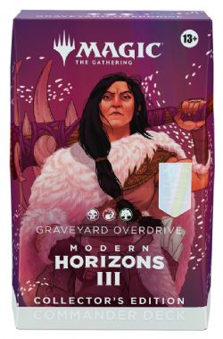 MAGIC THE GATHERING -  GRAVEYARD OVERDRIVE - COLLECTOR COMMANDER DECKS (ENGLISH) -  MODERN HORIZONS III