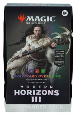 MAGIC THE GATHERING -  GRAVEYARD OVERDRIVE - COMMANDER DECK (ENGLISH) -  MODERN HORIZONS III