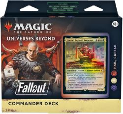 MAGIC THE GATHERING -  HAIL, CAESAR - COMMANDER DECK (ENGLISH) -  UNIVERSES BEYOND : FALLOUT