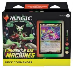 MAGIC THE GATHERING -  MAIN-FORTE - COMMANDER DECK (FRENCH) -  MARCH OF THE MACHINE