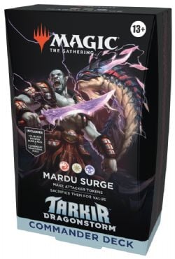 MAGIC THE GATHERING -  MARDU SURGE - COMMANDER DECK (ENGLISH) -  TARKIR : DRAGONSTORM