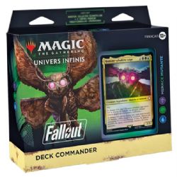 MAGIC THE GATHERING -  MENANCE MUTANTE  - DECK COMMANDER (FRENCH) -  UNIVERS INFINIS : FALLOUT