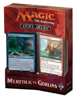 MAGIC THE GATHERING -  MERFOLK VS. GOBLINS (2 X 60-CARD DECKS) -  DUEL DECKS