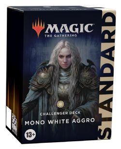 MAGIC THE GATHERING -  MONO WHITE AGGRO (ENGLISH) -  CHALLENGER DECKS 2022
