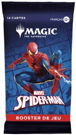 MAGIC THE GATHERING -  PAQUET BOOSTER PLAY (FRENCH) (P14/B30) -  MARVEL - SPIDER-MAN